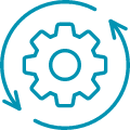 Icon Gear - Copperleaf Decision Analytics